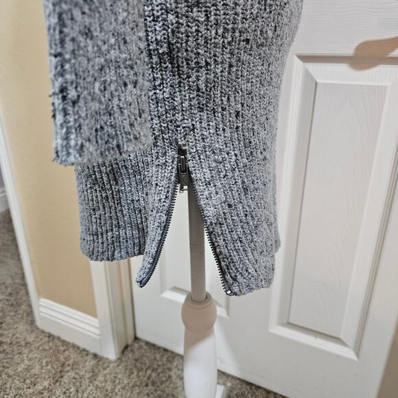 American Eagle Ribbed Turtleneck Sweater Dress Gray Size S - Picture 6 of 7